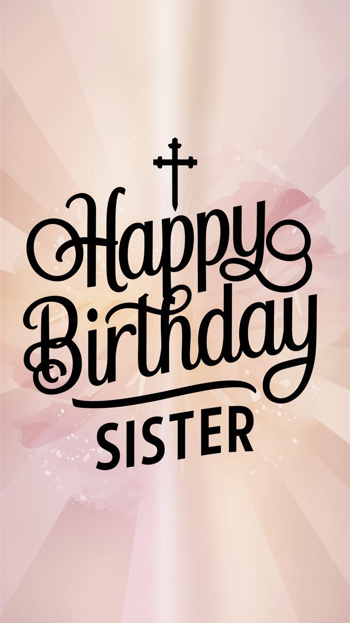 Christian Birthday Wishes For Sister