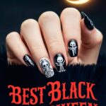 11 Best Black Halloween Nails Designs | Trendy Ideas to Elevate Your Halloween Look in 2024