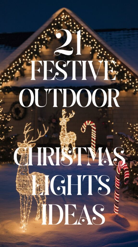 Festive Outdoor Christmas Lights Ideas