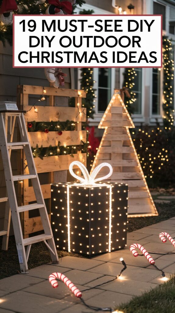 Must-See DIY Outdoor Christmas Ideas