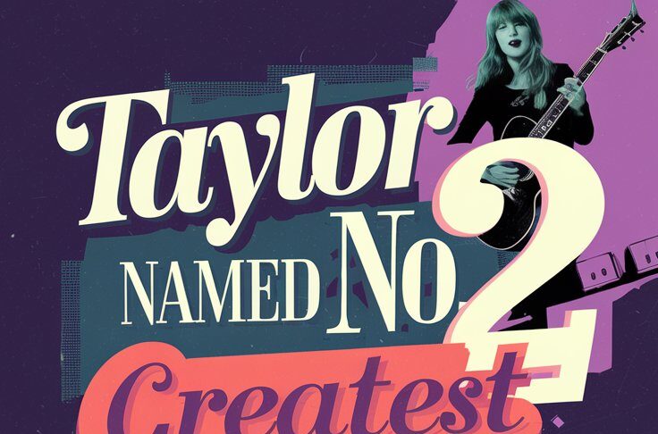 Taylor Swift has been named the second greatest pop star of the 21st century (1)