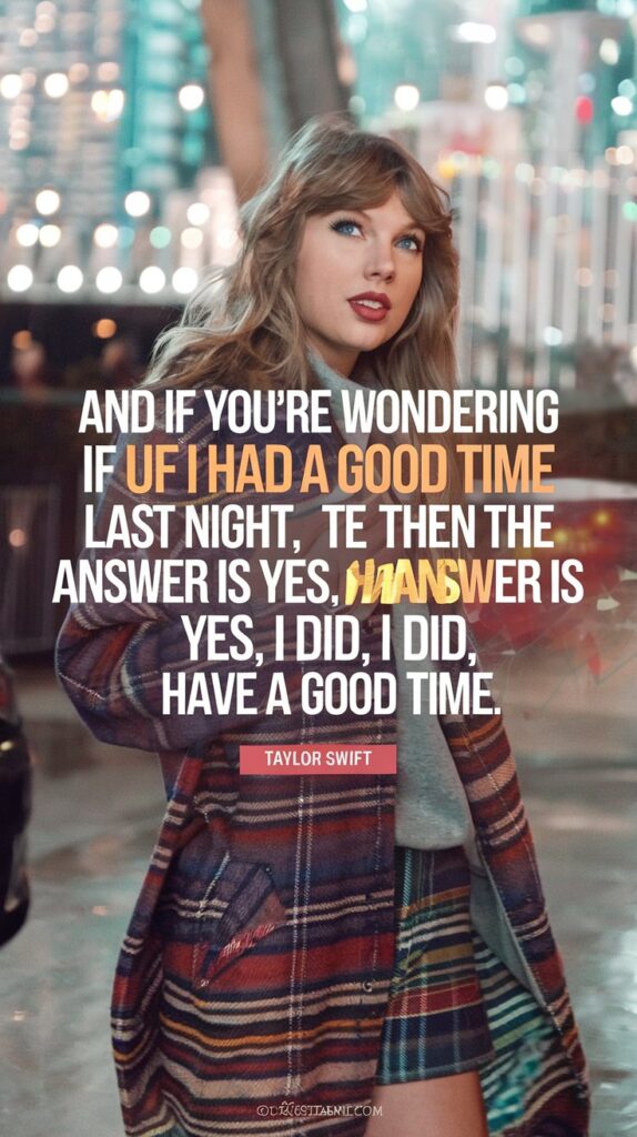 meaningful taylor swift song quotes