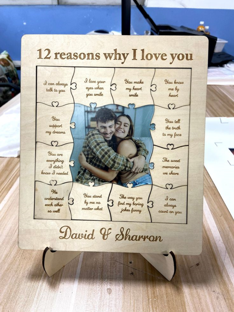 Customized Puzzle with a Romantic Photo