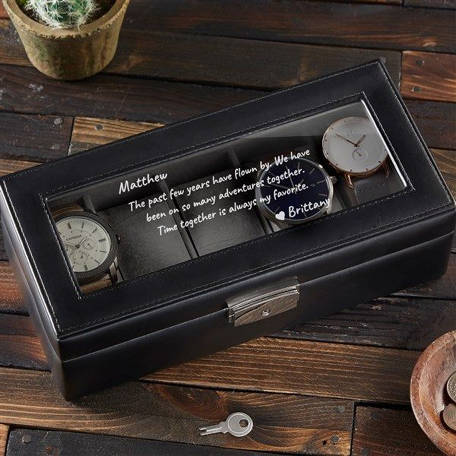 Personalized Watch Box